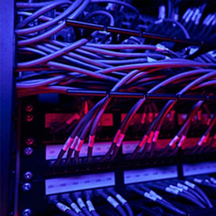 Datacom - Data Centers Cables in a data center